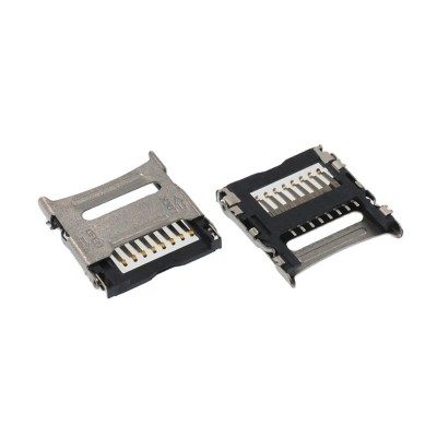 TF/ Micro SD Flip SMT T-Flash Type Internal Welding 8p H1.5 H1.8 Card Socket Connector