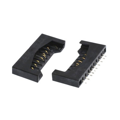 SD Card Full Plastic SMT High Temperature Resistance Socket Connector