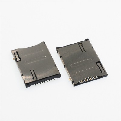 SIM Push-Push Type (8+1P) with Location Pin 14.0 Card Connector